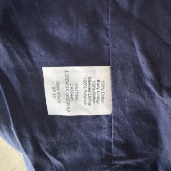 J. Crew Liberty Art Fabrics Meadow Floral Schoolboy Blazer and Toothpick Jeans - Picture 3 of 14